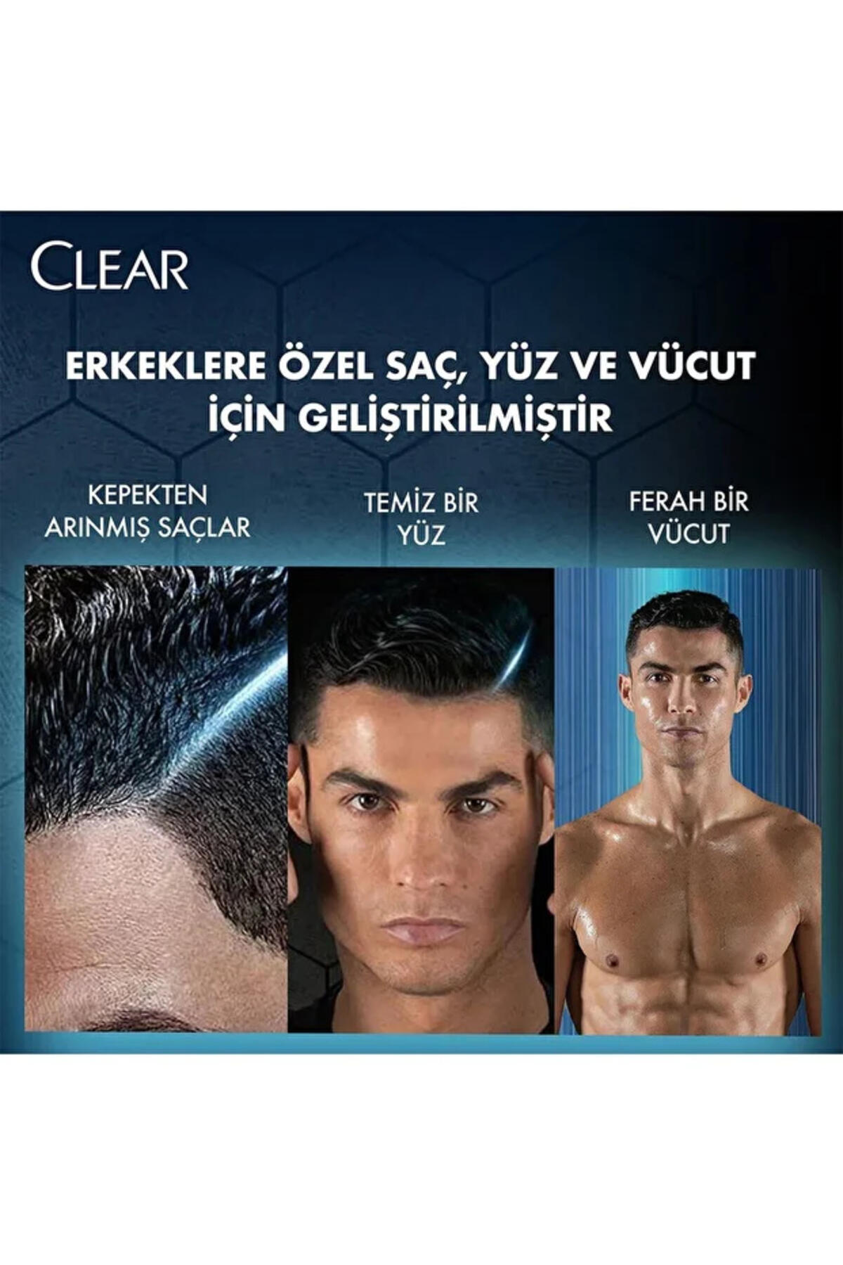 Clear Men Şampuan&Duş Jeli Mentol Etkisi 350Ml