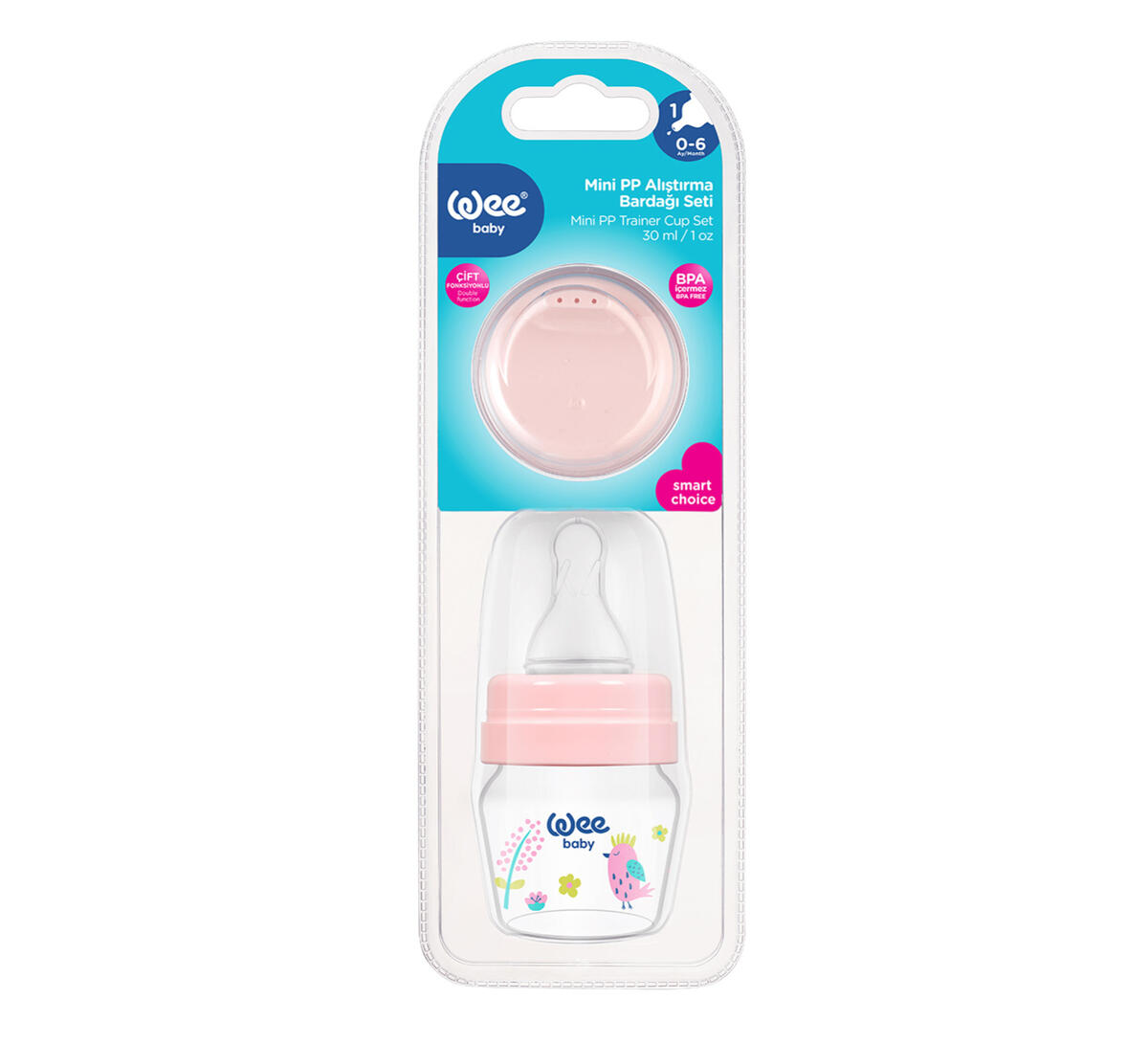 Wee Baby Alıştırma Bardağı Seti Mini PP 30ML 778