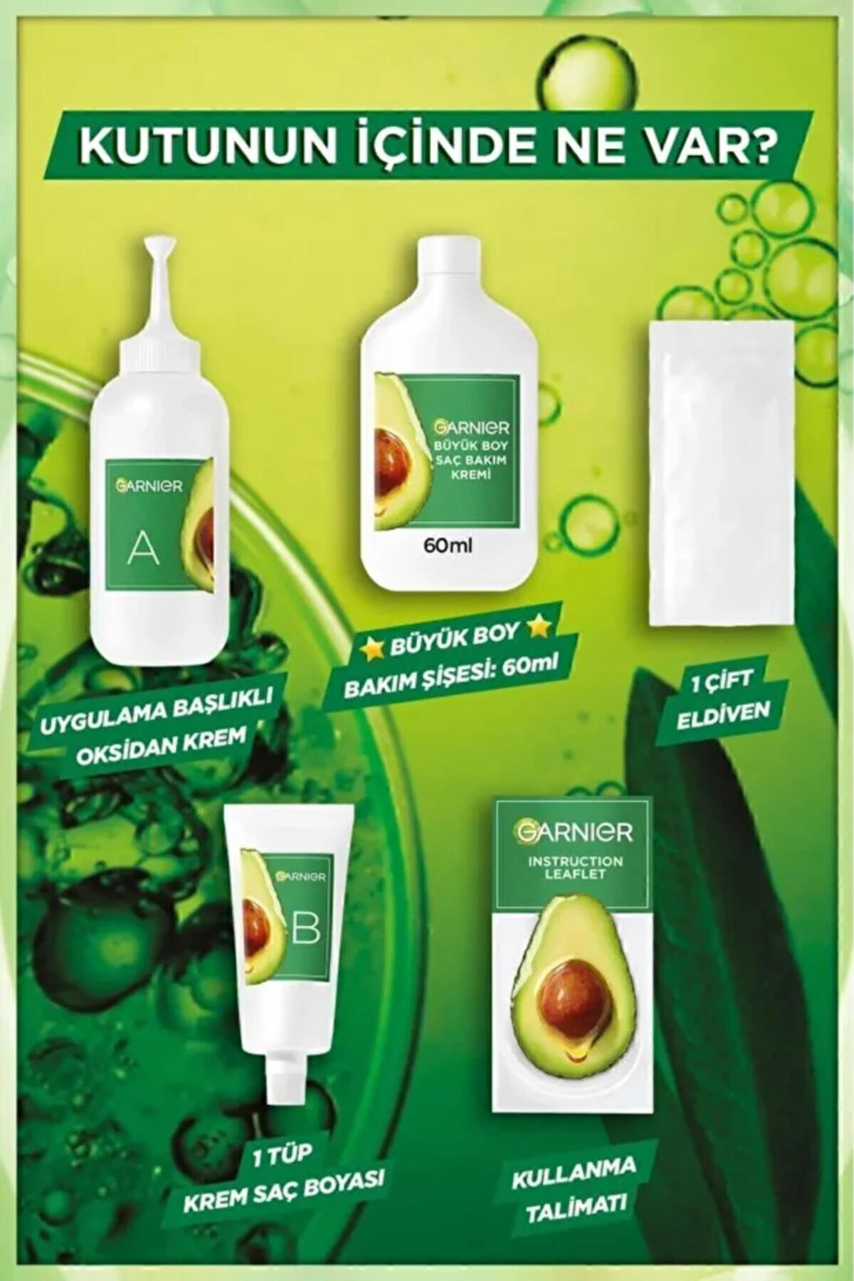 Garnier Saç Boyası Nutrisse Ultra Creme No:4 Kahve