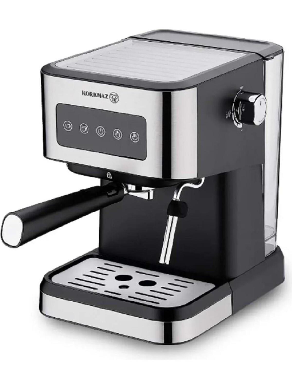 Korkmaz Kahve Makinesi Java Süt Köpürtücü Espresso A981