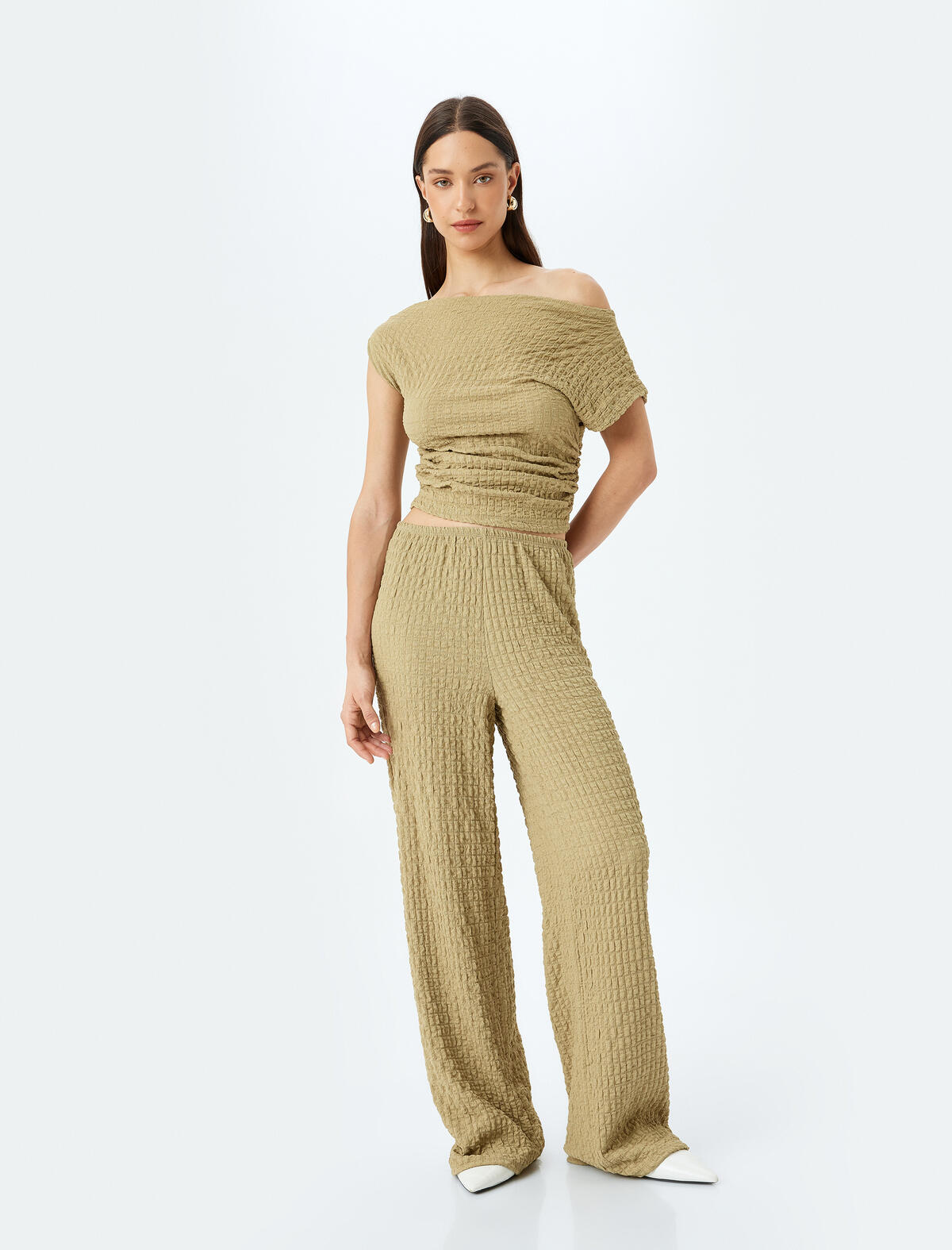 Koton Pantolon 5SAK40014EK Ada Çayı