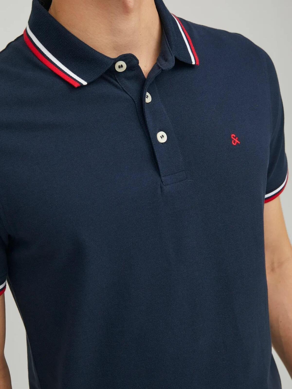 Jack&Jones Tişört 12136668 Koyu Lacivert