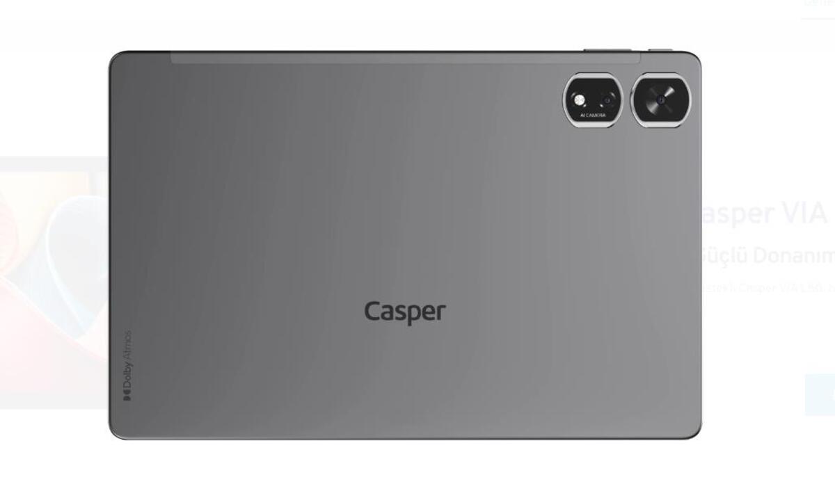 Casper Tablet 11" Via L50 8/128 GB Dark Silver