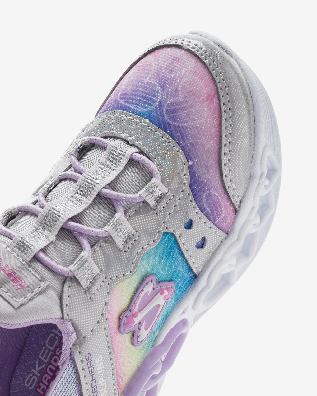 Skechers İnfinite Heart Lights Smlt 303755 Gümüş