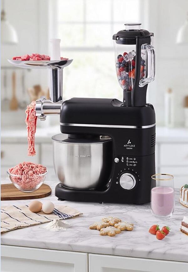 Aryıldız Mikser Standlı Multi 3In1 Siyah 153Ar308387