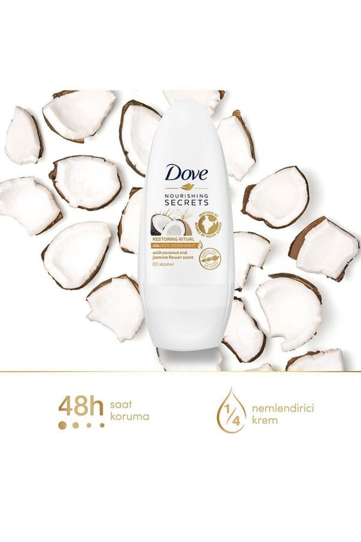Dove Kadın Roll-On Hindistan Cevizi Yasemin Çiçeği 50Ml