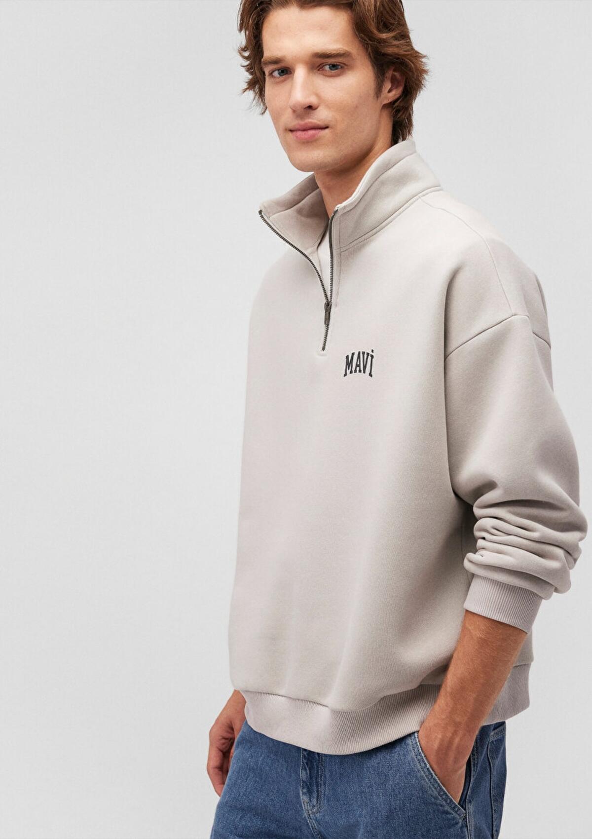 Mavi Sweatshirt M0S10208-70074 Gri