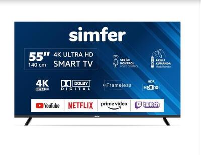Simfer Led Tv 55" 55SFSW6M 4K Uhd WebOS (Dy)