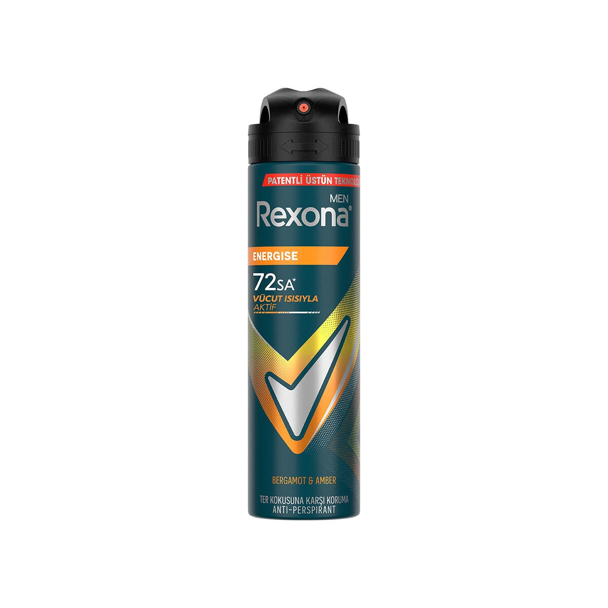 Rexona Erkek Deodorant Energise Bergamot&Amber 150Ml