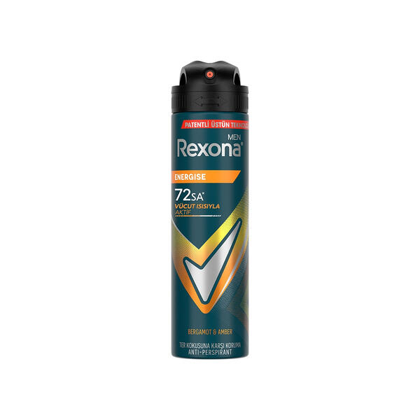Rexona Erkek Deodorant Energise Bergamot&Amber 150Ml