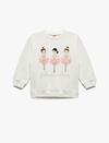 Koton Sweatshirt Kız Bebek 6WMG10004AK Beyaz