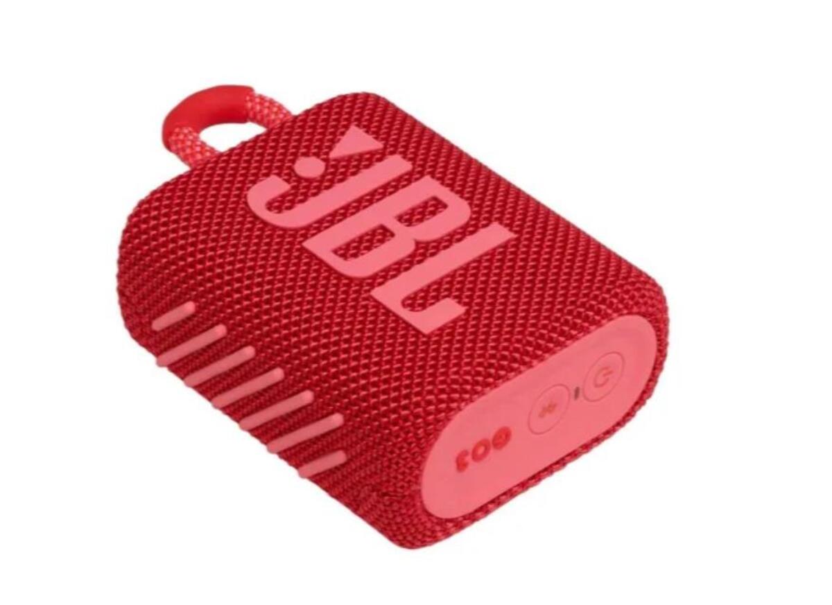Jbl Mavitooth Taşınabilir Hoparlör Go 3 Kırmızı