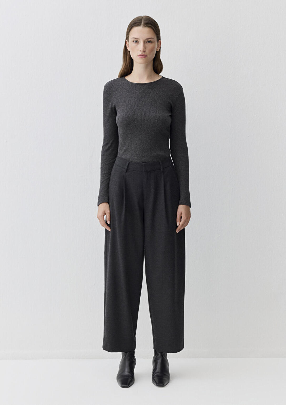 Mavi Kadın Pantolon M1011131-87829 Antrasit Melanj