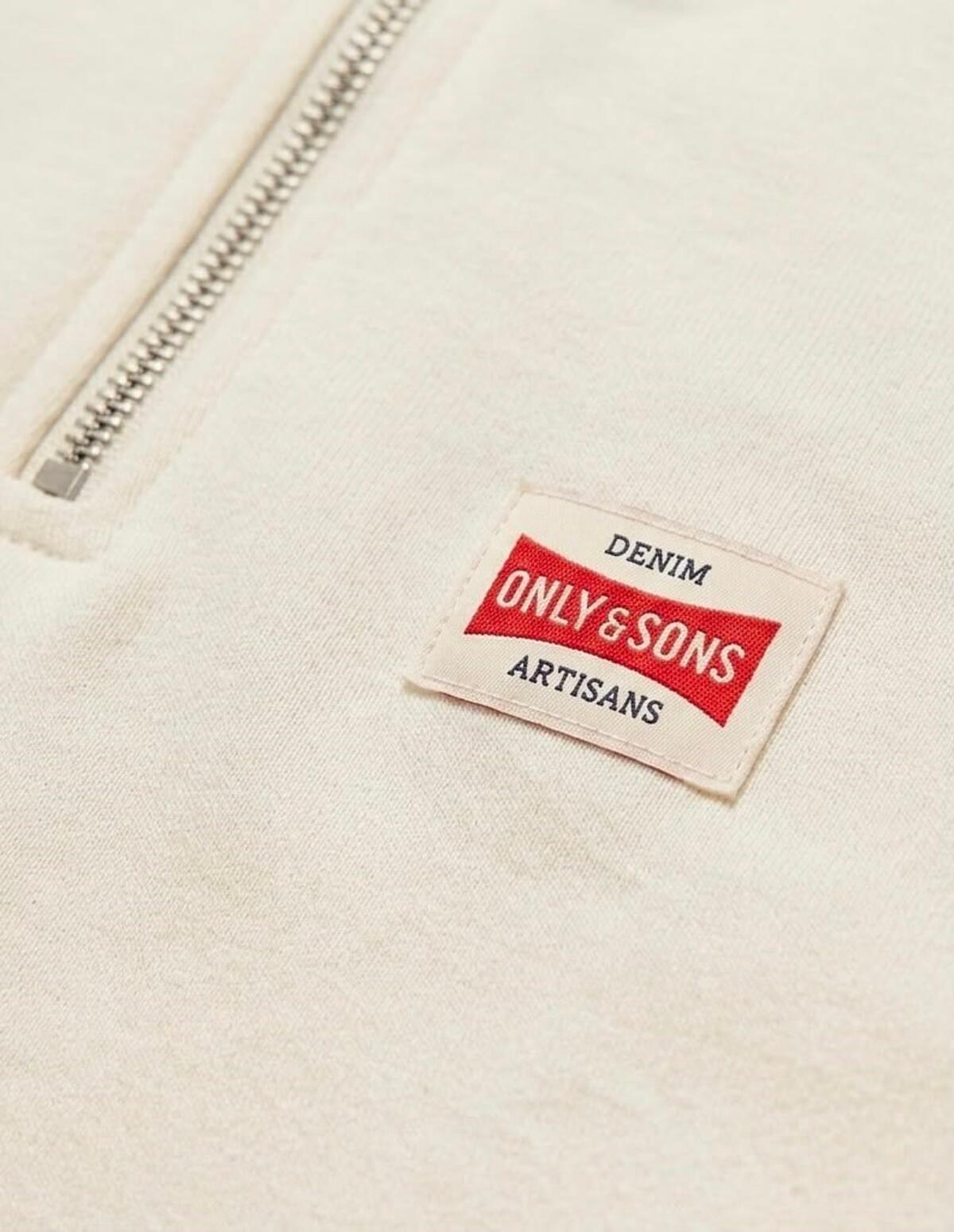 Only&Sons Erkek Sweatshirt 22039036 Beyaz