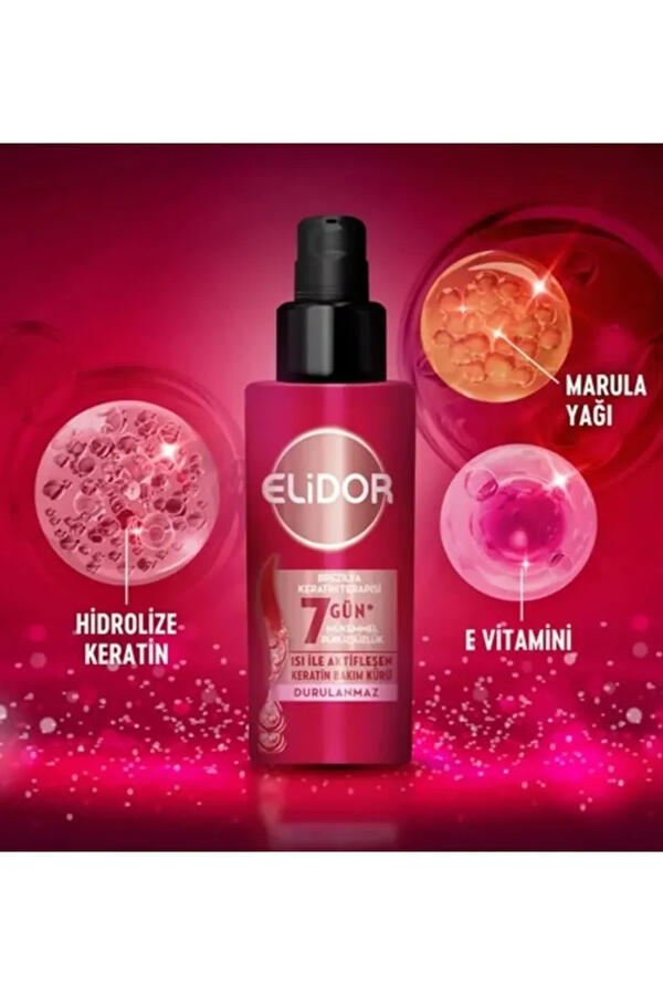 Elidor Saç Bakım Kürü Brezilya Keratin 90Ml