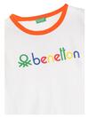 Benetton Tişört Erkek Çocuk BNT-B21403 Beyaz