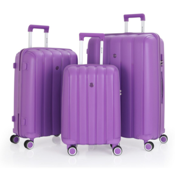 Mçs Pp Valiz V305 Mor Büyük Boy