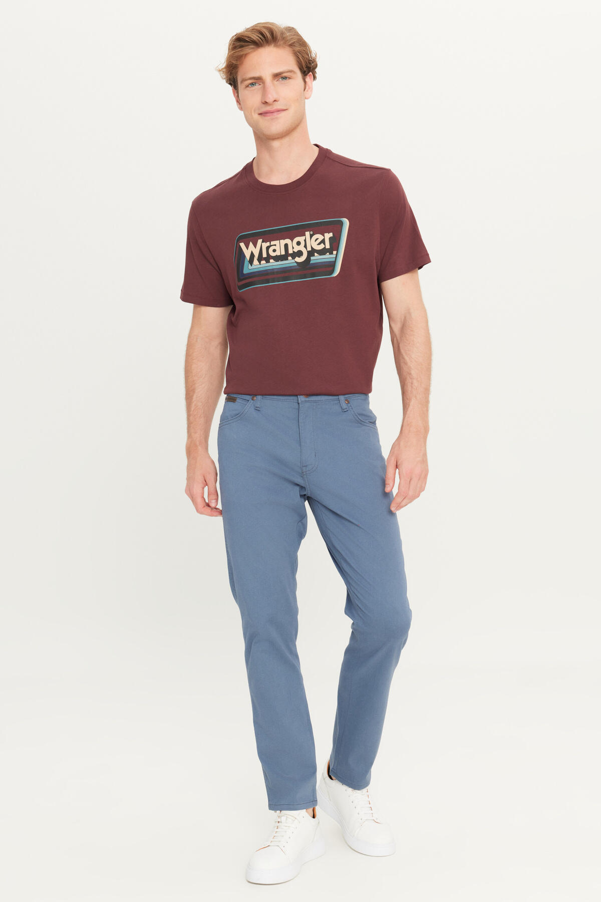 Wrangler Pantolon Texas W12SEA73K Mavi