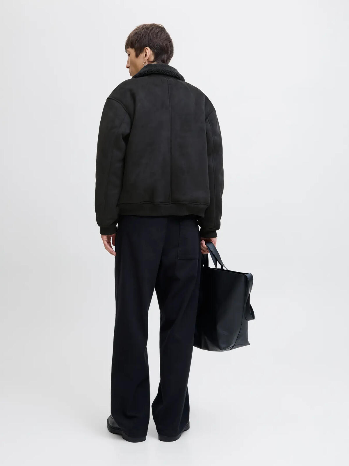 Jack&Jones Bomber Ceket 12282444 Siyah Jack&Jones Bomber Ceket 12282444 Siyah