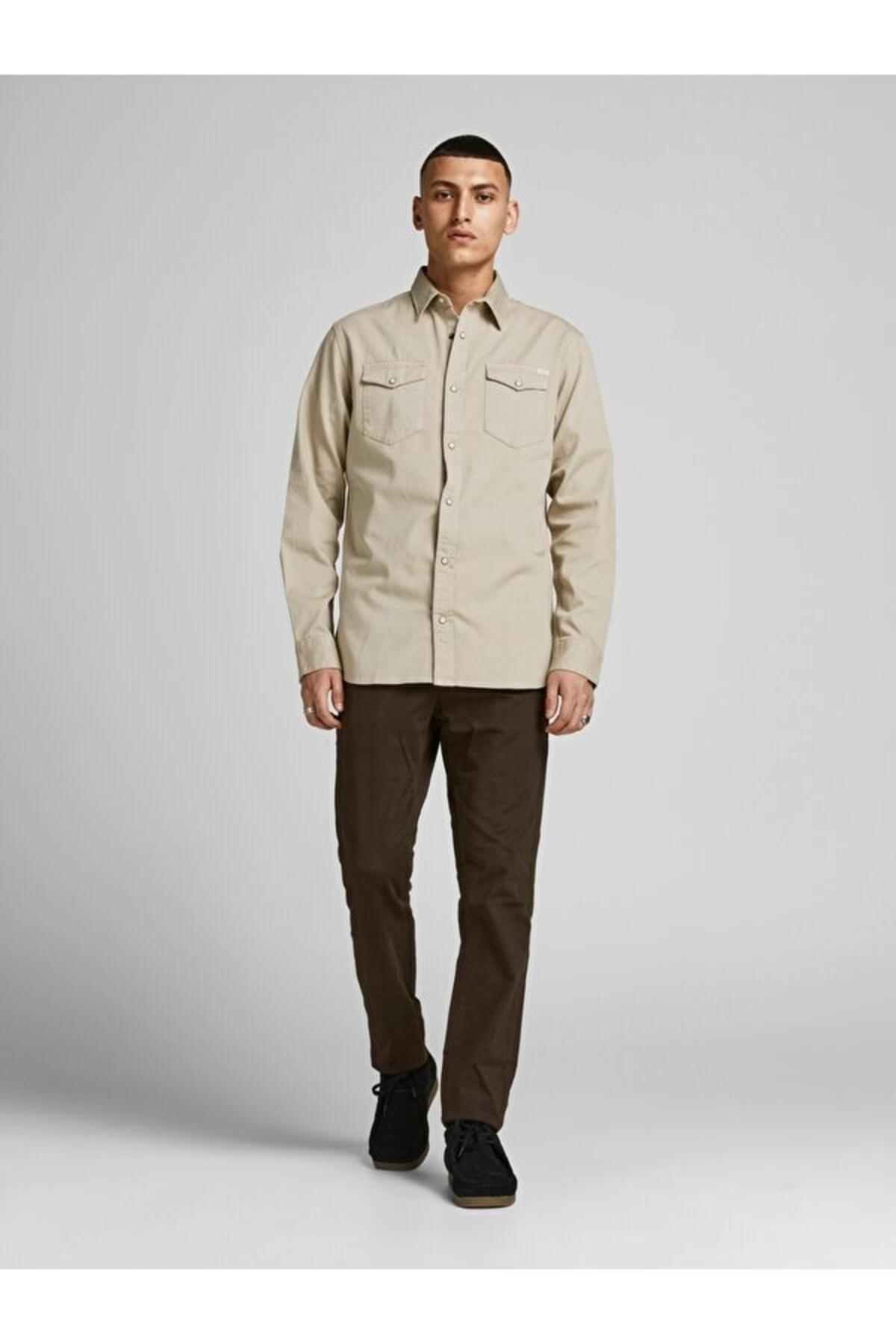 Jack&Jones Gömlek 12138115 Bej