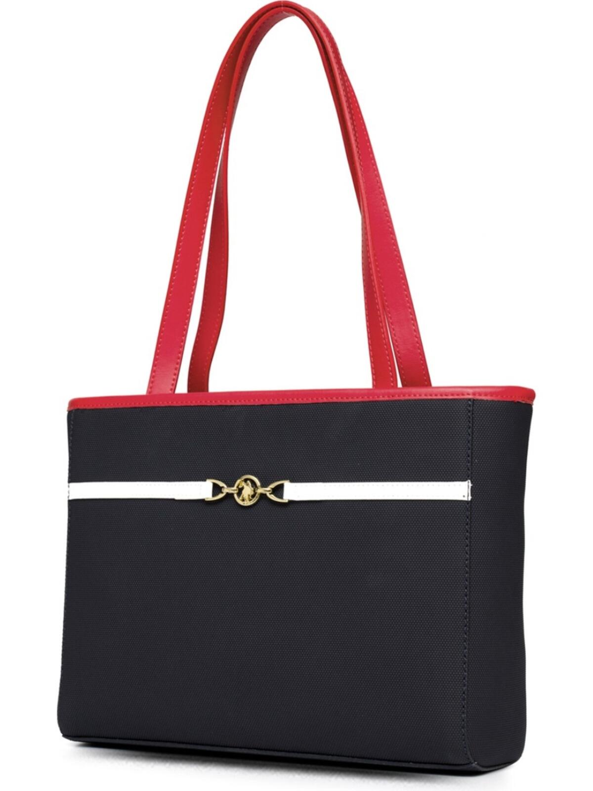 U.S. Polo Assn. Omuz Çanta US25233 Lacivert-Kırmızı
