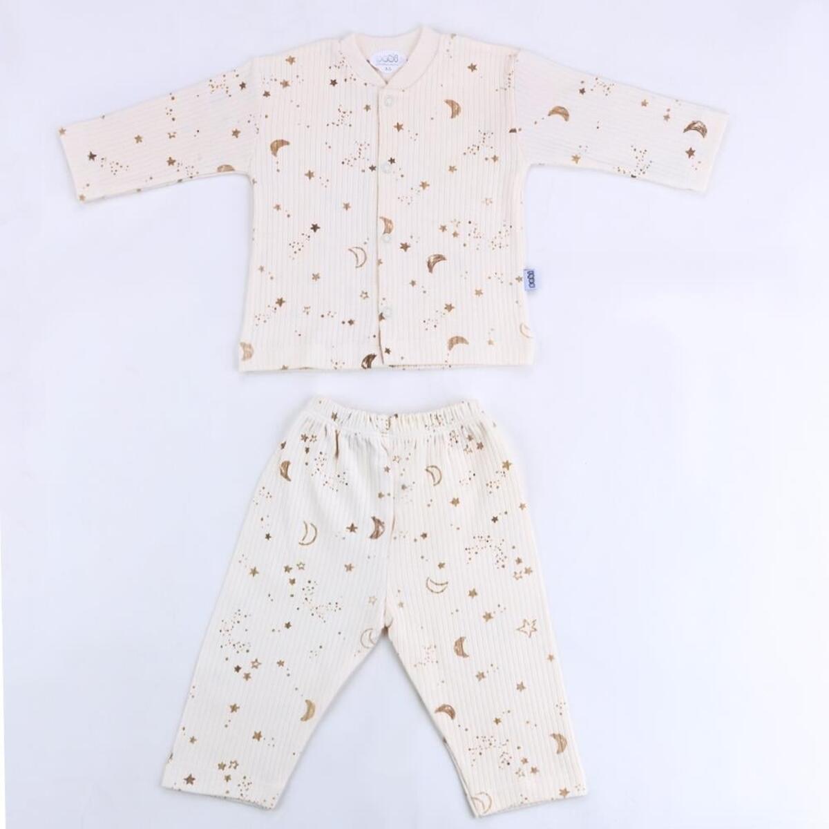 Sebi Pijama Takım 3-12 Ay Yıldız 9142