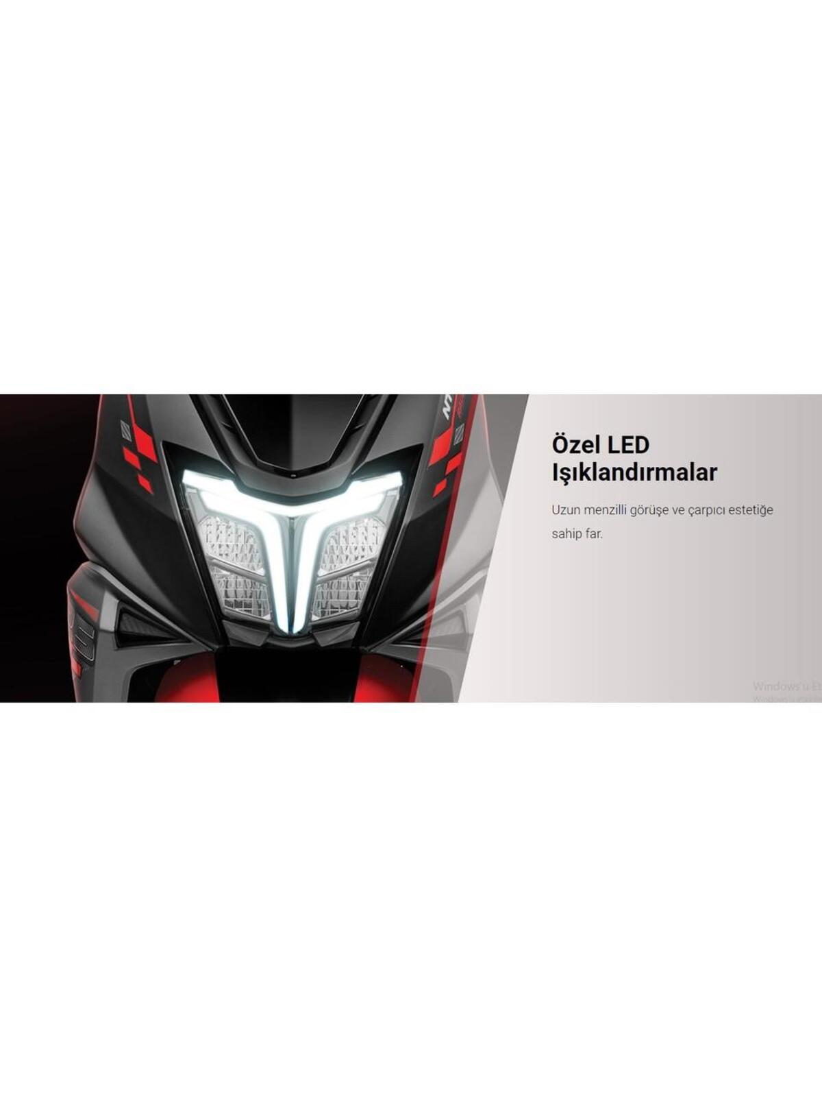 Tvs Motosiklet NTORQ 125 Mavi/Siyah