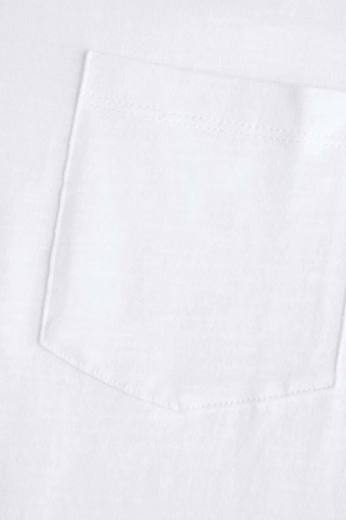 Jack&Jones Tişört 12270579 Kırık Beyaz