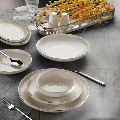 Aryıldız Yemek Takımı 30P Acoustıc Silver Ar4038154