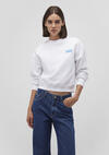 Mavi Sweatshirt M1611601-620 Beyaz