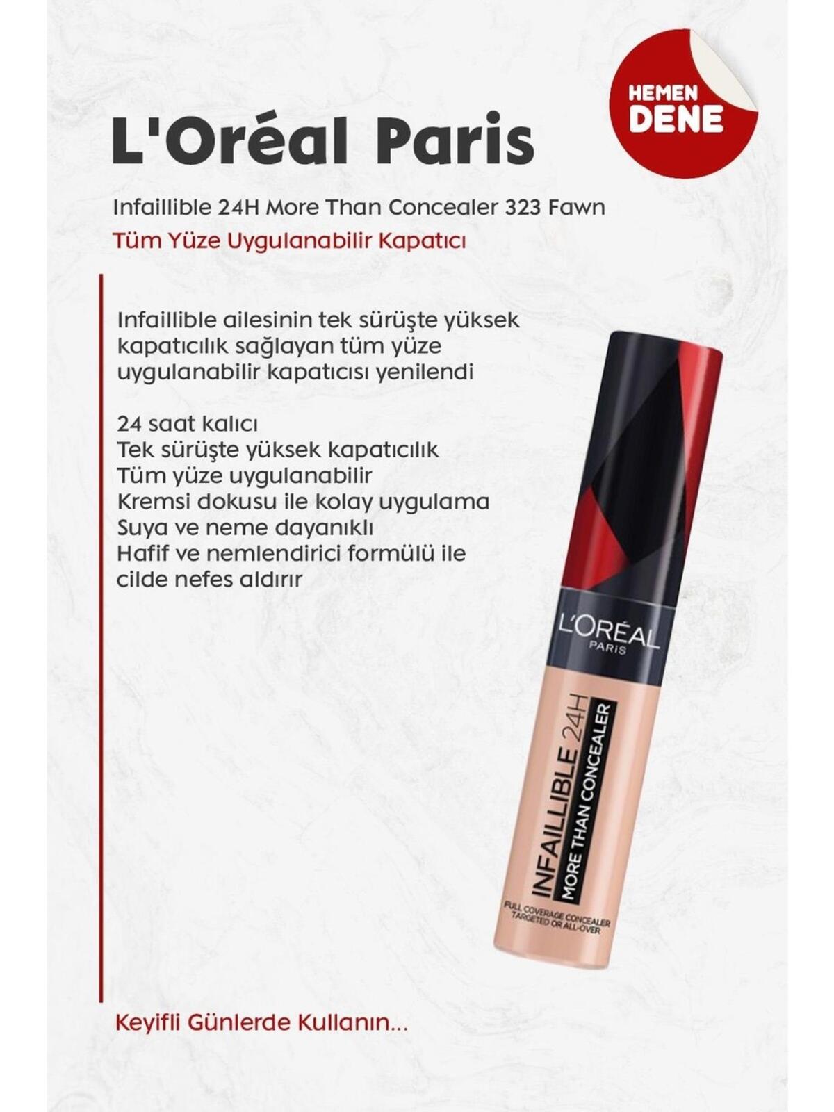 Loreal Paris Kapatıcı İnfaillible No:323