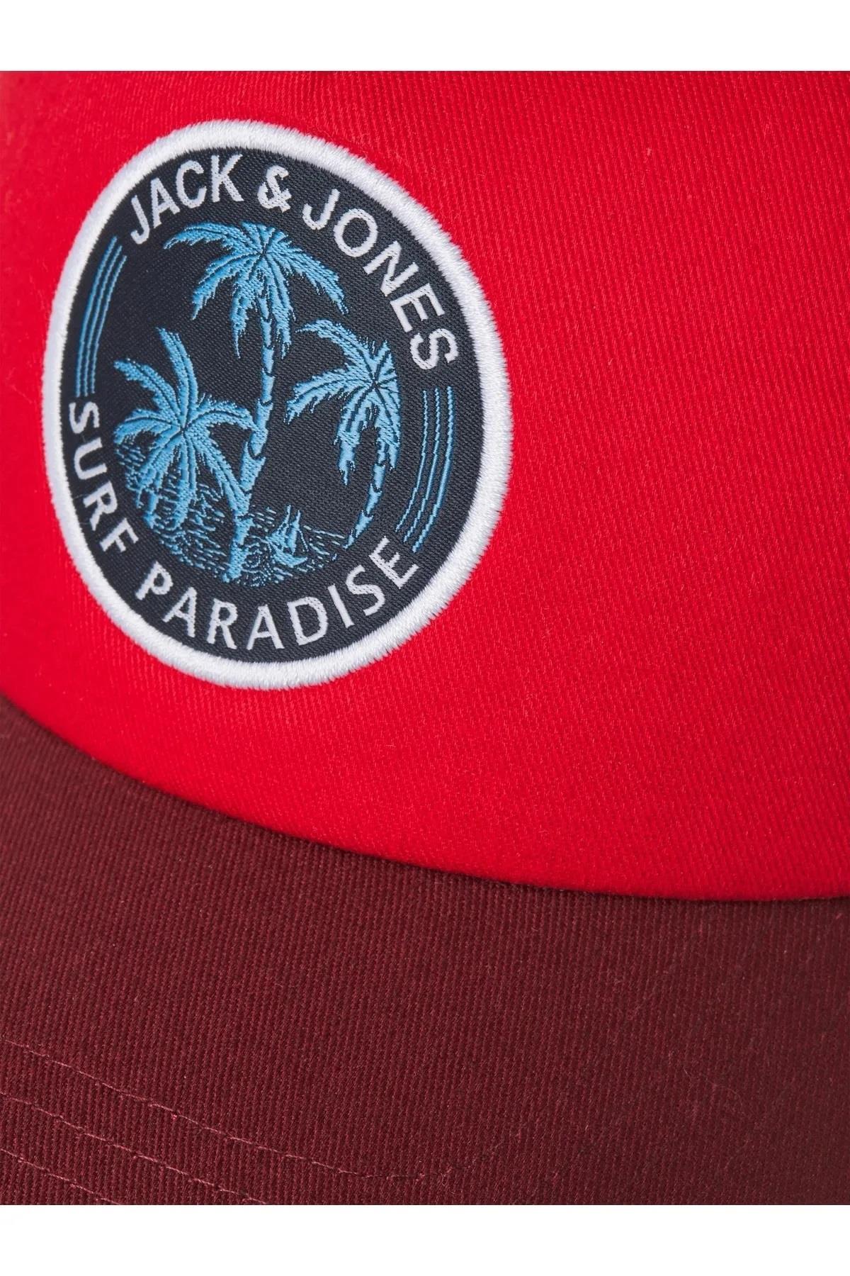 Jack&Jones Şapka 12235034 Kırmızı Std
