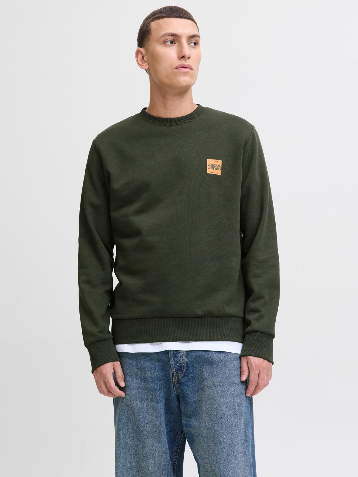 Jack&Jones Sweatshirt 12279256 Haki