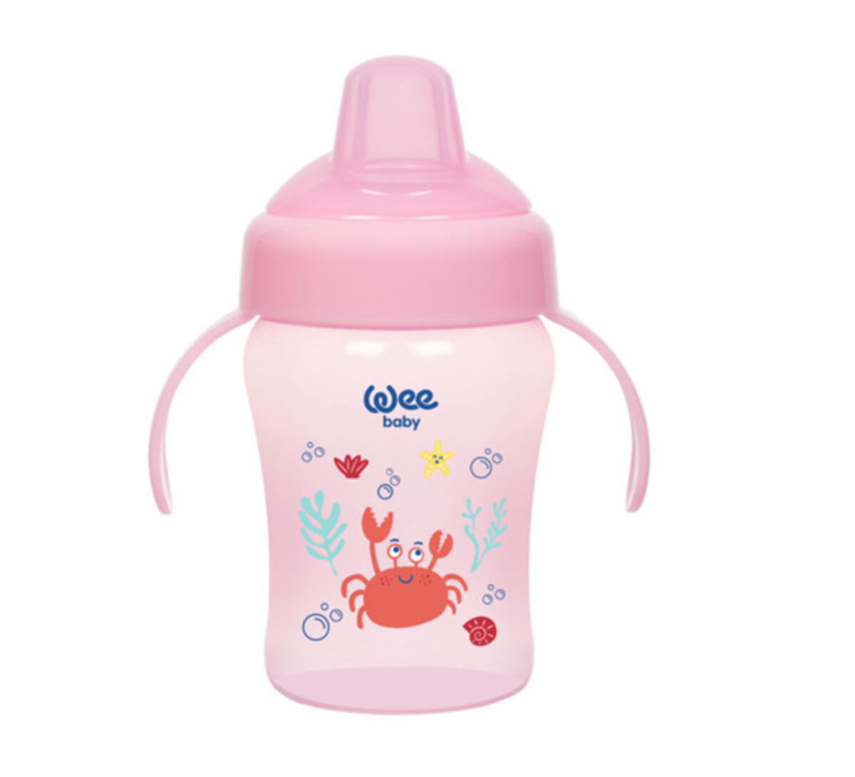 Wee Baby Kulplu Bardak Akıtmaz 240ML(Antikolik) RB775