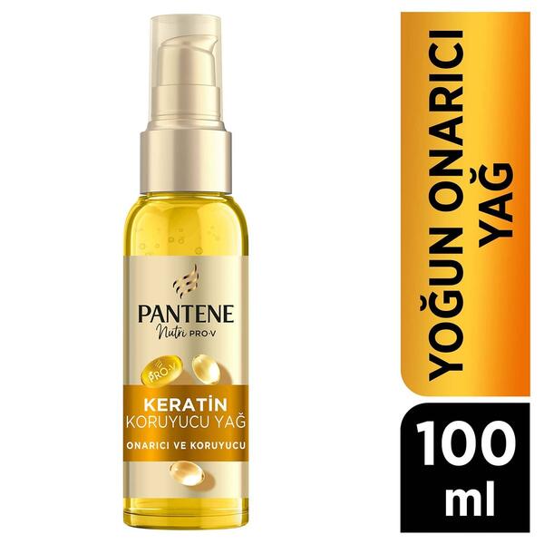 Pantane Saç Bakım Serumu Keratin Özlü Yağ 100Ml