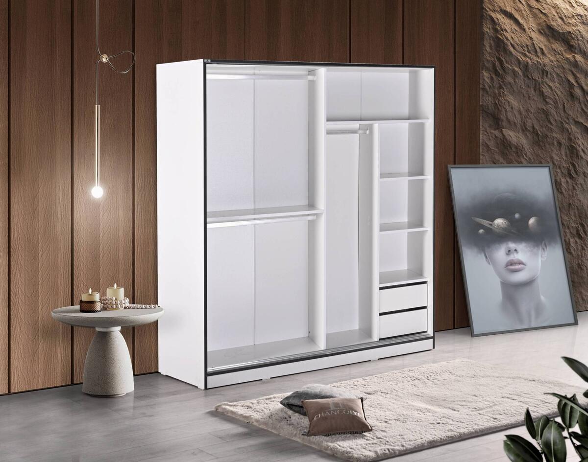 Chancolye Elbise Dolabı Sürgülü Era 180 Cm