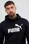 Puma Hoodie Ess Big Logo Tr 586688_01 Siyah