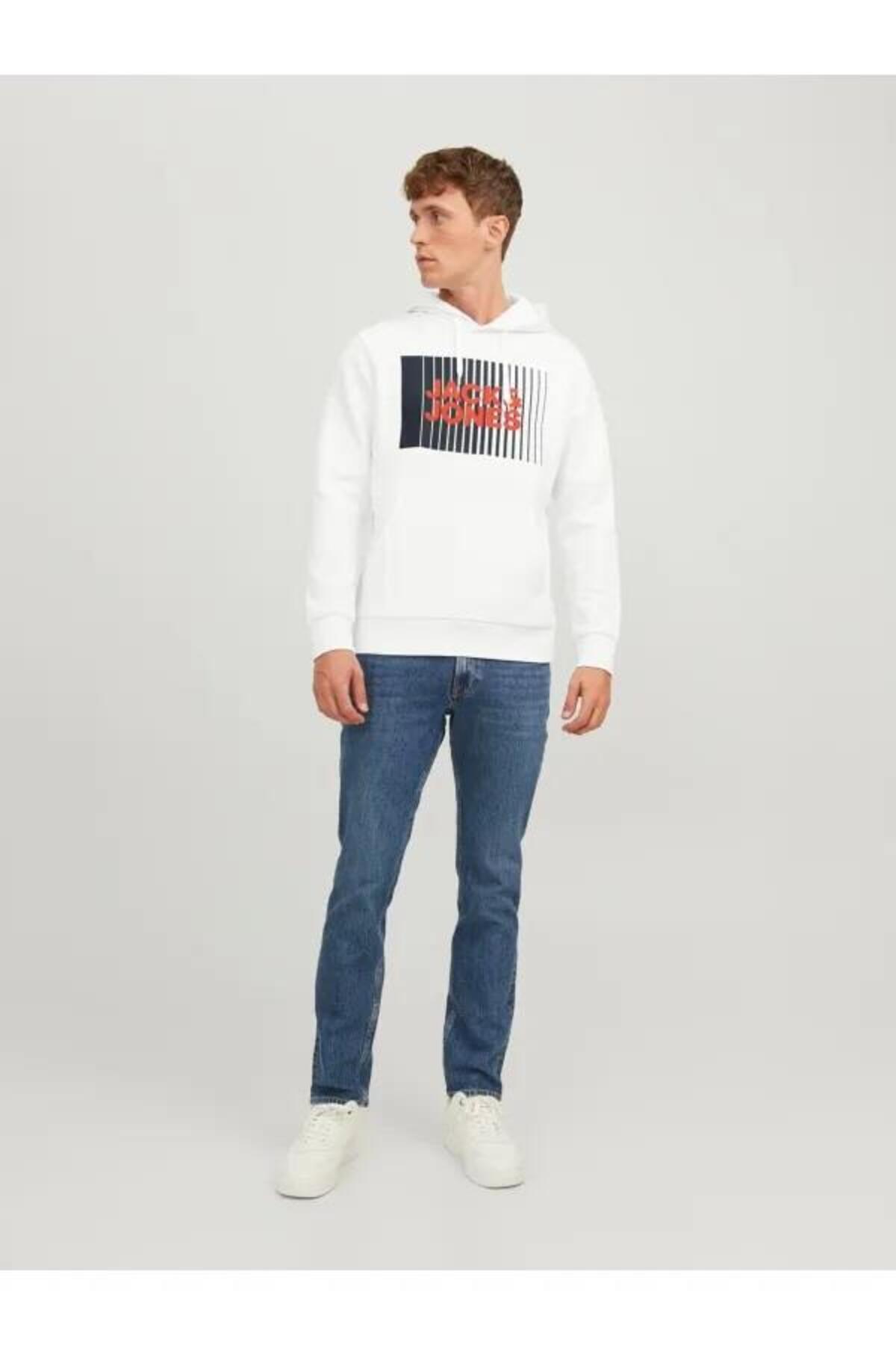 Jack&Jones Sweatshirt 12233599 Beyaz