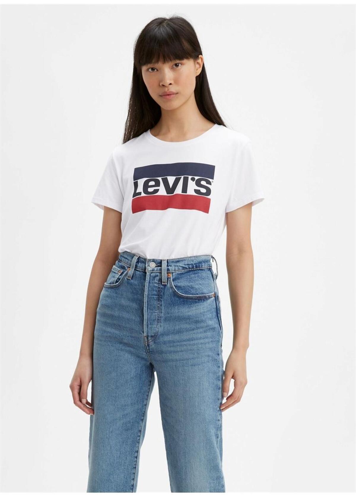 Levis Tişört 17369-1313 Beyaz
