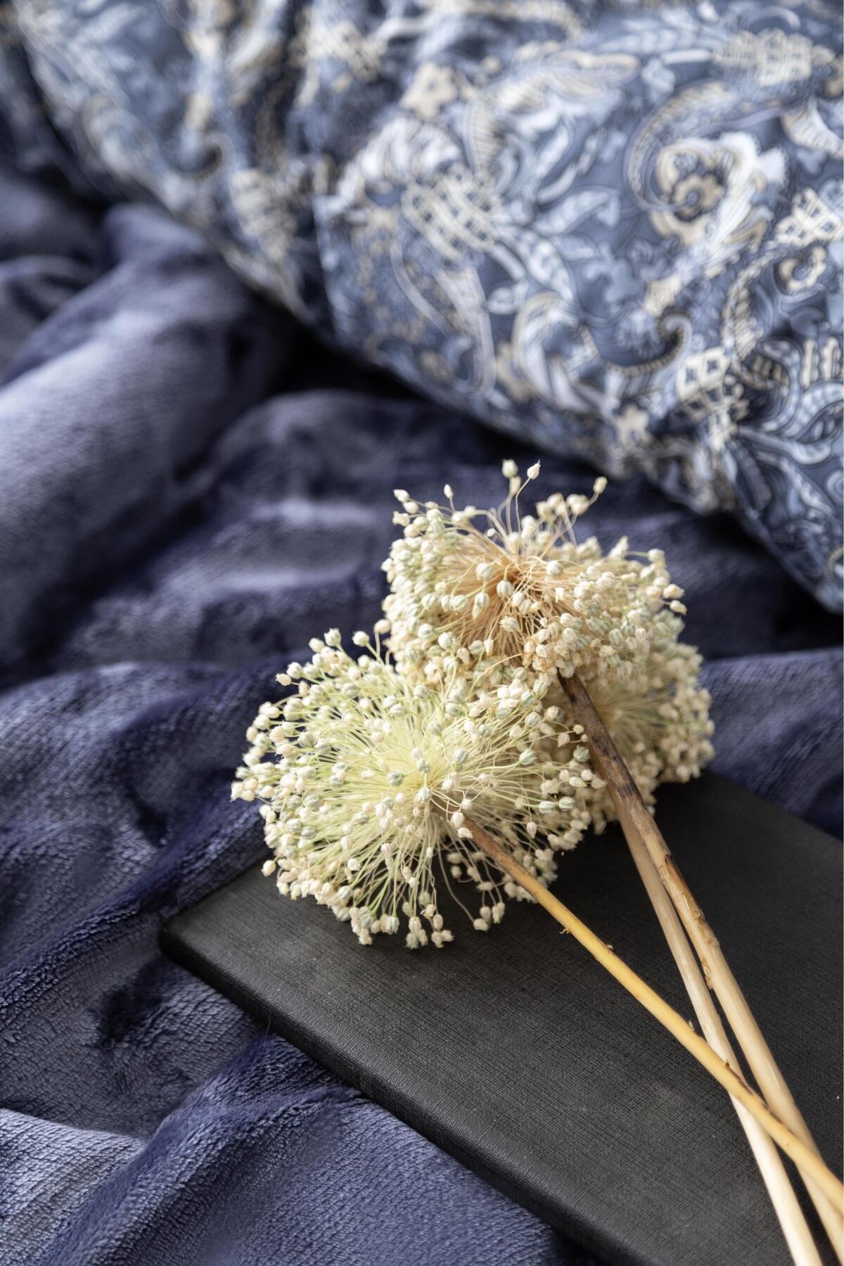 Apricitas Home Nevresim Takımı Çift Kişilik My Touch Antica Indıgo