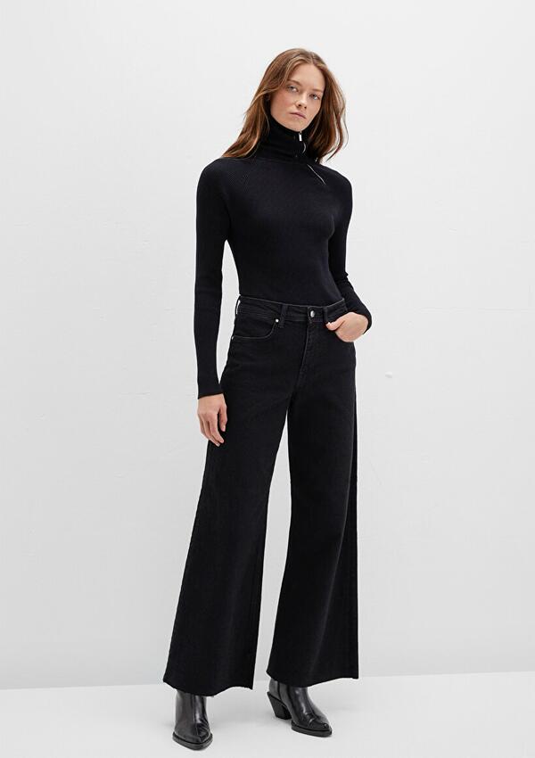 Mavi Kazak M1710790-900 Siyah