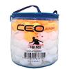 Ceo Sport Pinpon Topu (Beyaz-Turuncu) CEO-PN0002