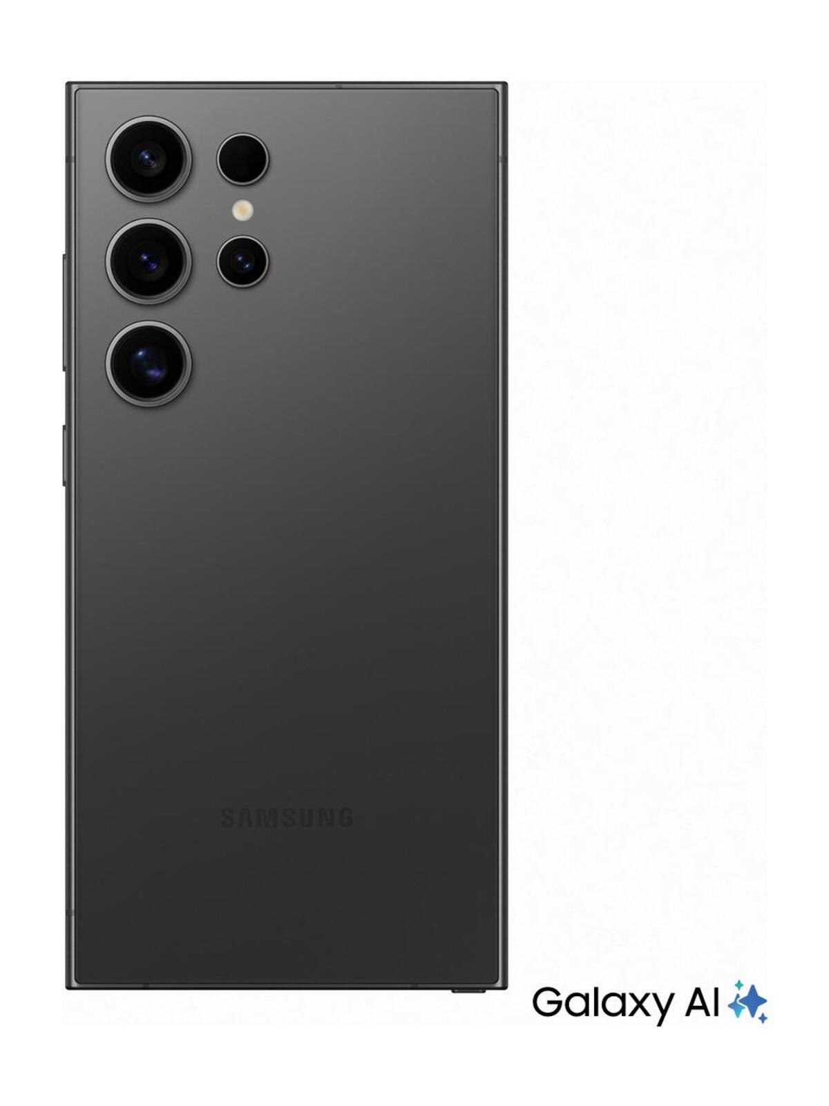 Samsung Cep Telefonu Galaxy S24 Ultra SM-S928B 12/256Gb Titanium Black