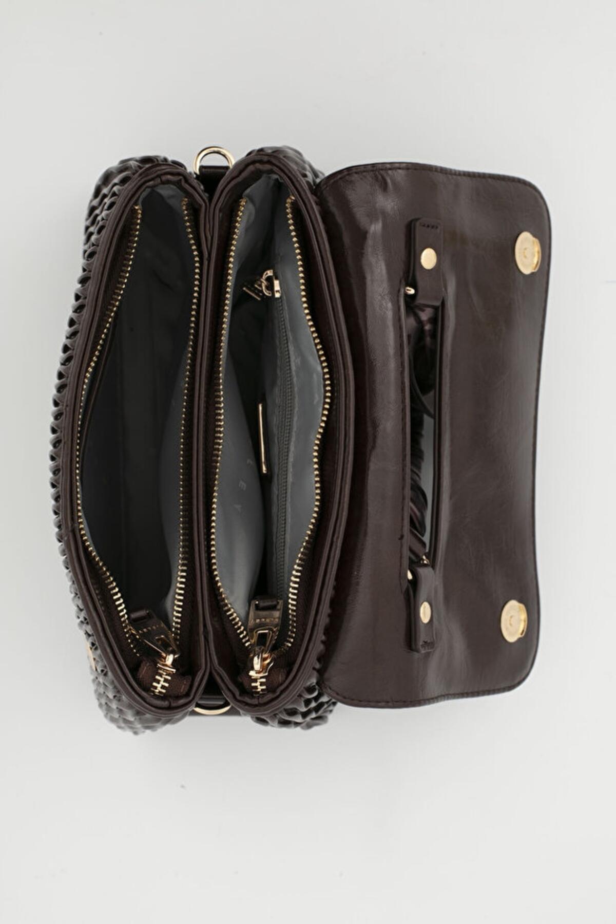 Sisley Kadın Kol Çantası SLY_293 Kahve