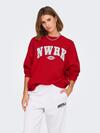 Only Sweatshirt 15337256 Kırmızı