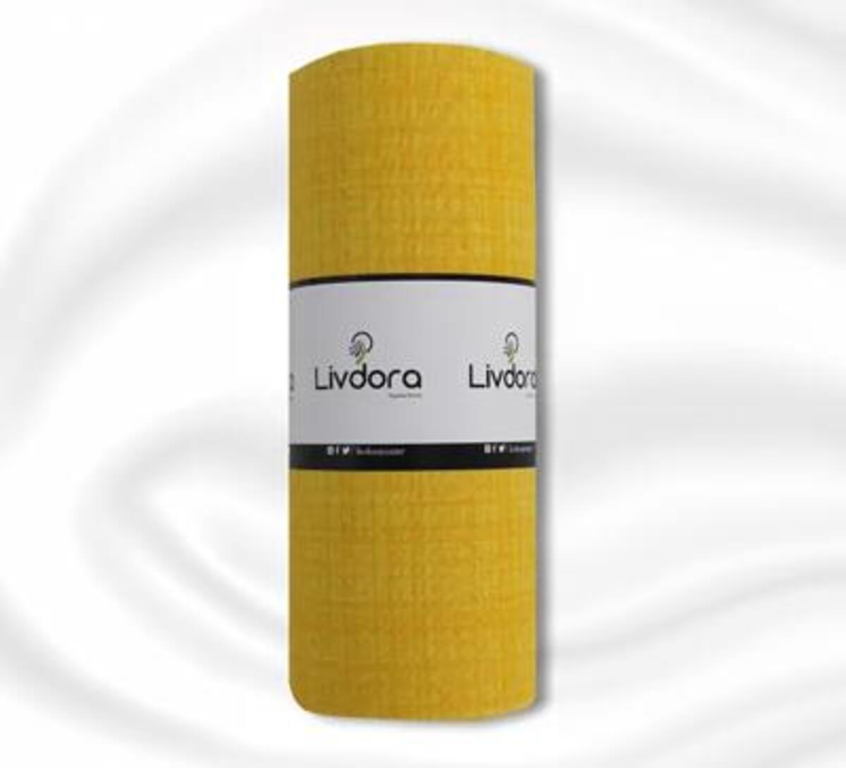 Livdora Fitted Çarşaf Clean 160*200 Sarı