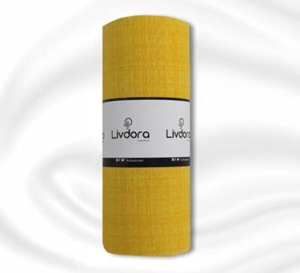 Livdora Fitted Çarşaf Clean 160*200 Sarı