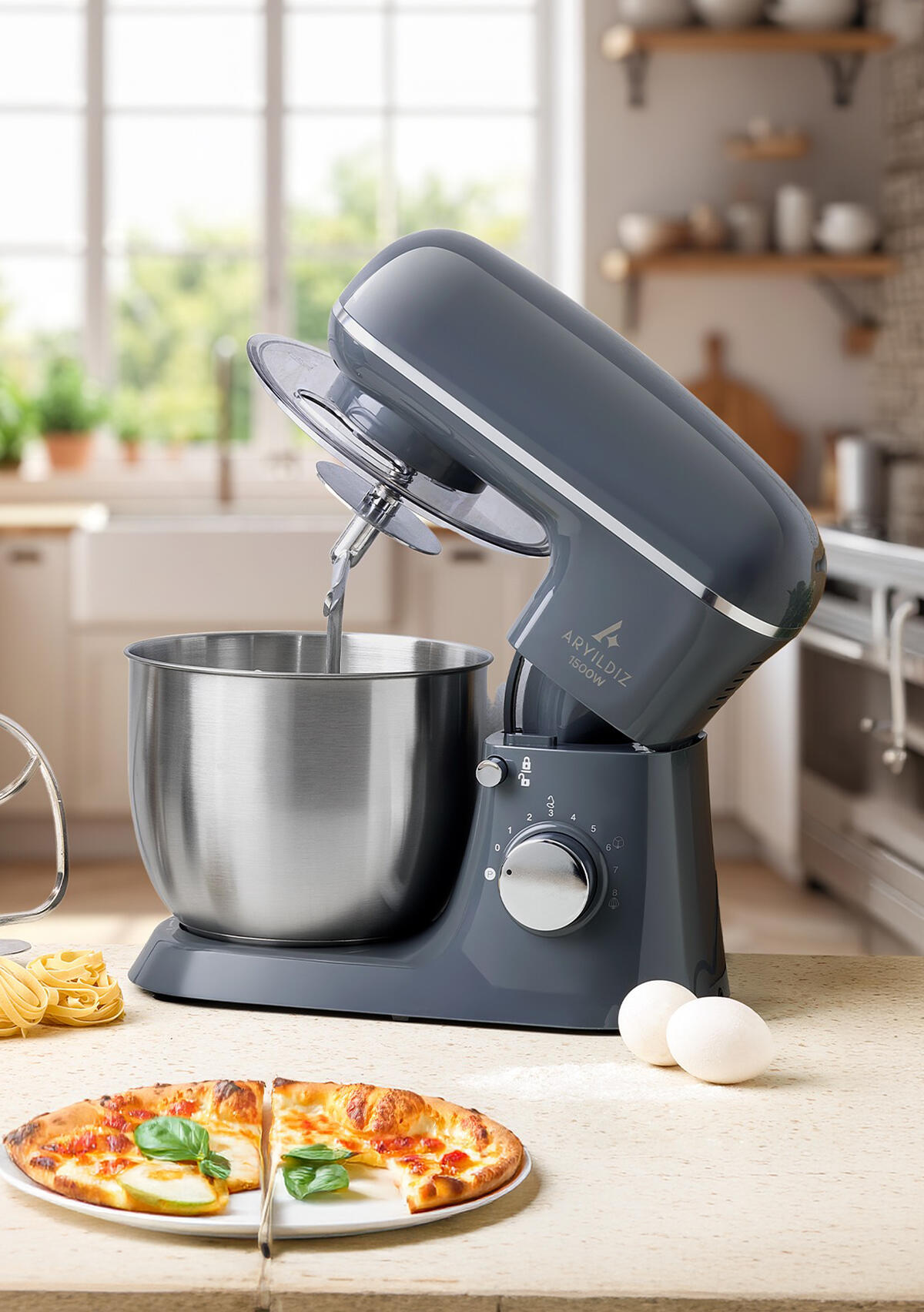 Aryıldız Mikser Standlı Chef Power 153AR274606 Antrasit