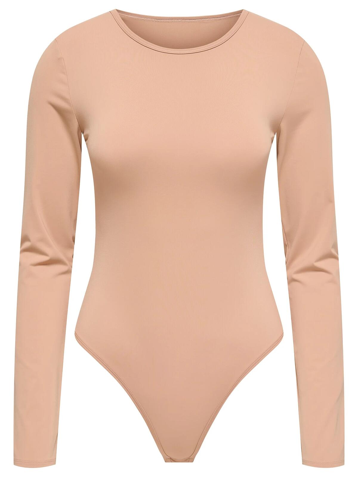 Only Body 15343926 Koyu Bej