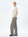 Koton Pijama Takımı 5SLK40018MK Kahverengi